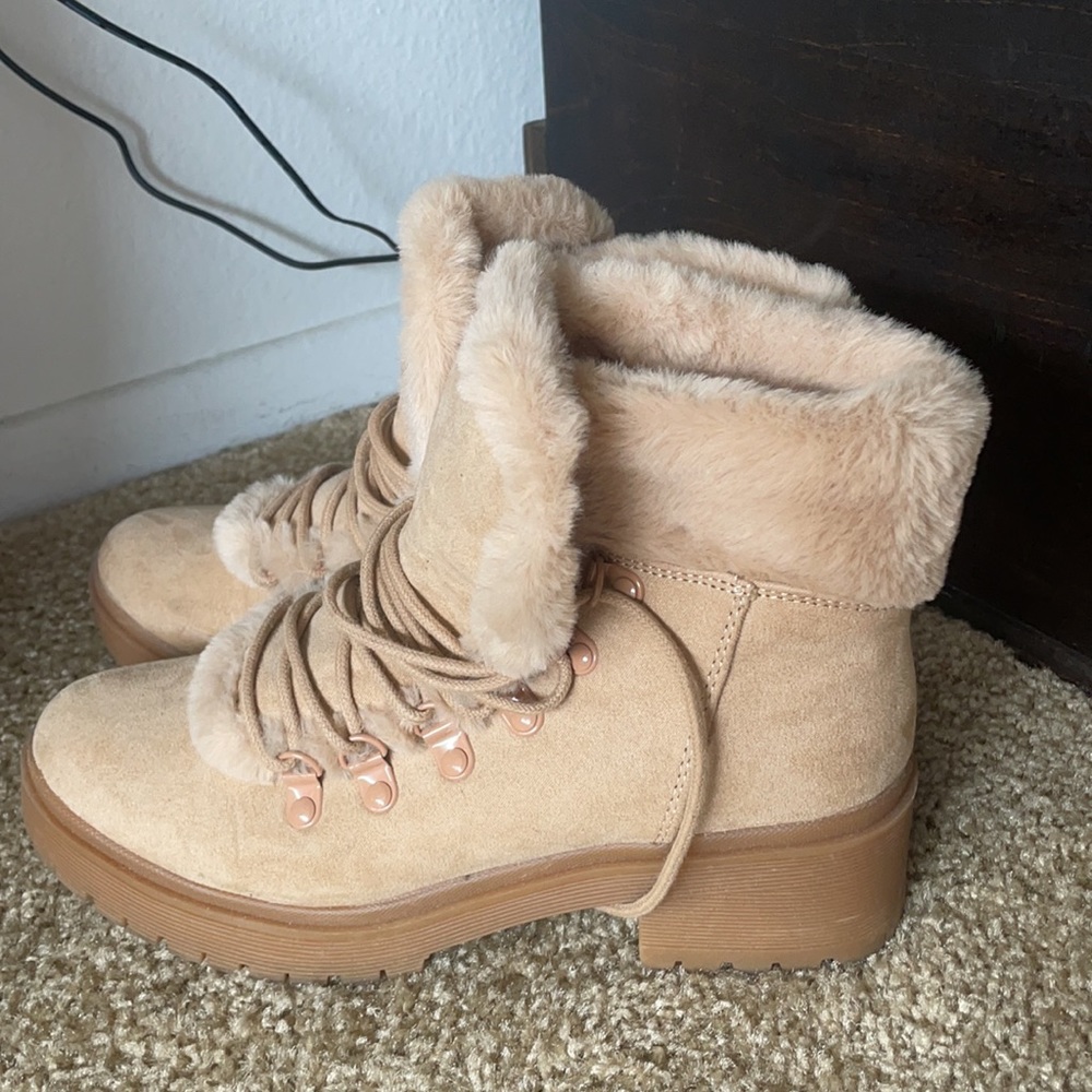 Fuzzy Booties - Picture 2 of 7
